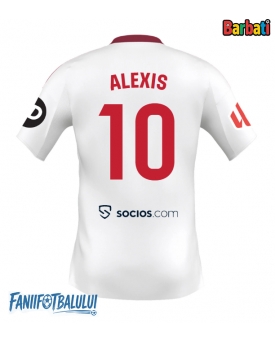 Sevilla Alexis Sanchez #10 Tricou Fotbal Replică 2025-26 Barbati Acasa